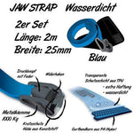 Laden Sie das Bild in den Galerie-Viewer, Beschichteter Spanngurt mit ummanteltem Klemmschloss blau Spanngurt ShredRack