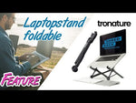Laden und Abspielen von Videos im Galerie-Viewer, Faltbarer Laptopständer